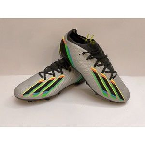 Adidas X Speedportal.2 FG Soccer Men 7.5 Women 8.5 Silver Metallic HR1725 -NEW